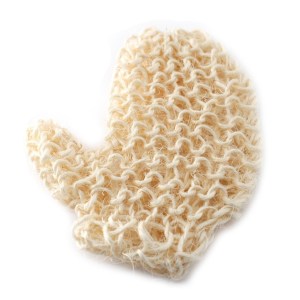 Gant exfoliant en sisal