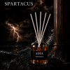 Diffuseur de parfum d'intérieur ADYA Spartacus dans une ambiance intense, puissante et masculine.